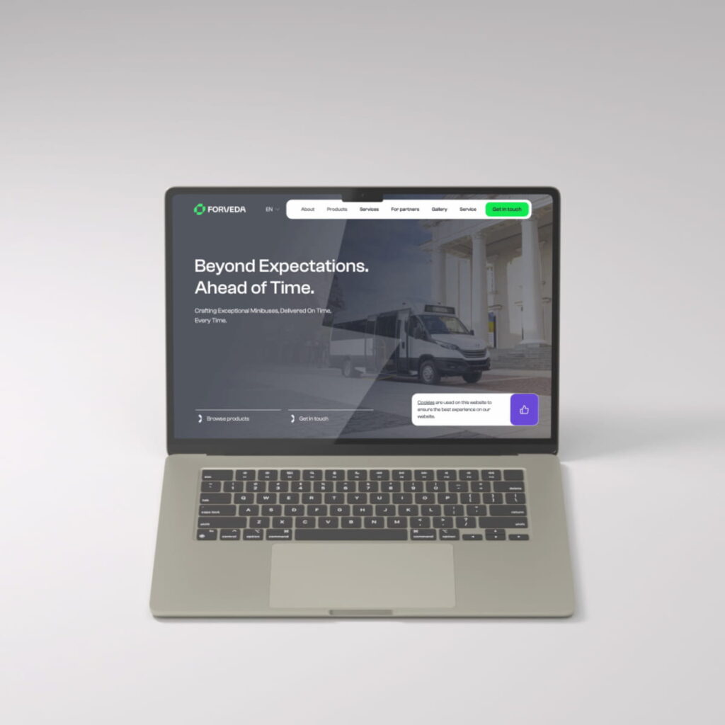 We created an identity for a minibus manufacturer that stands out in a conservative industry